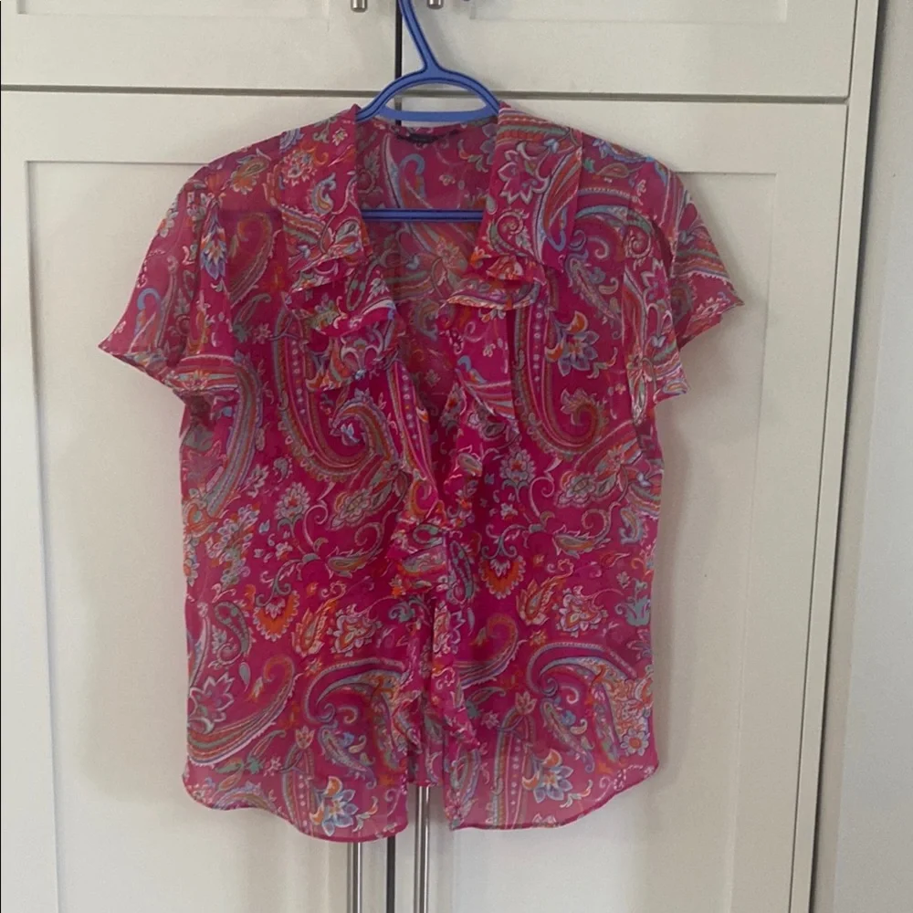Chaps Blouse - Picture 1 of 7
